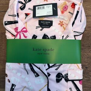 Kate Spade Multi-Color Bow Pajama Set